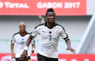 Gana: Asamoah Gyan - 51 gols em 109 jogos