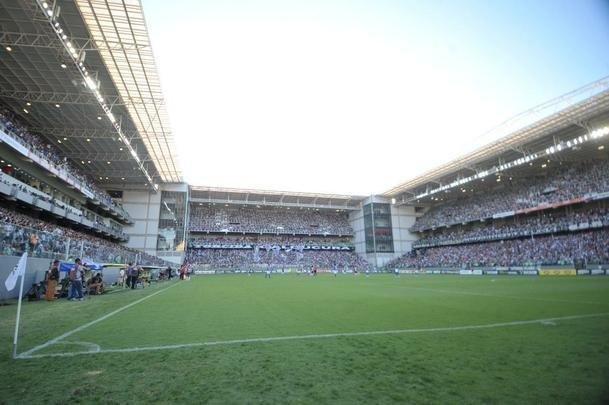 Fotos do primeiro tempo da finalssima do Mineiro, entre Atltico e Cruzeiro, no Independncia