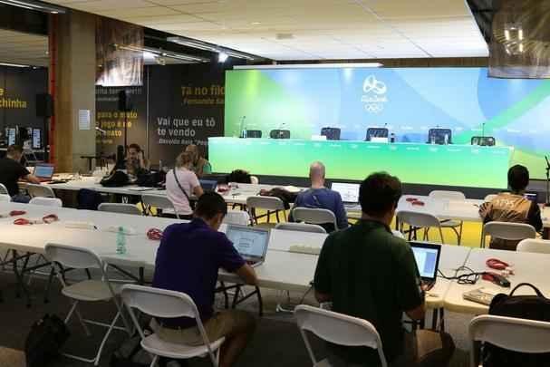 Sala de imprensa do Mineiro
