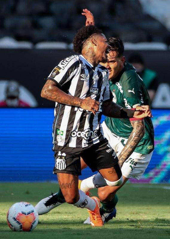 Fotos da deciso da Copa Libertadores 2020 entre Palmeiras e Santos, no Maracan, no Rio de Janeiro (AFP / Mauro Pimentel / Ricardo Moraes /  Silvia Izquierdo)