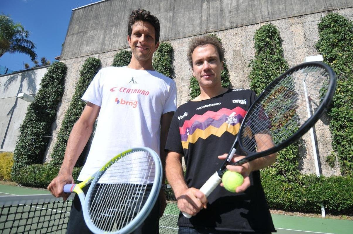Marcelo Melo e Bruno Soares se preparam para o Torneio Olmpico, que comea em 24 de julho
