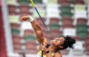 Raissa Machado fatura prata no lançamento de dardo da classe F56 no atletismo