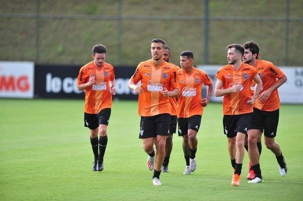 Fotos do primeiro treino do Atltico em 2020. Foi a primeira atividade comandada pelo venezuelano Rafael Dudamel