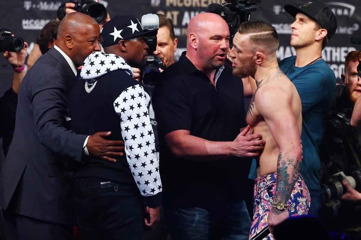Imagens da etapa de Nova York da turn com Mayweather e McGregor. Astros se encaram no Brooklyn