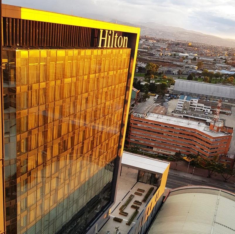 Fotos do Hilton Bogota Corferias, hotel que receber a delegao do Atltico na Colmbia para o compromisso pela Copa Libertadores, diante do Millonarios.
