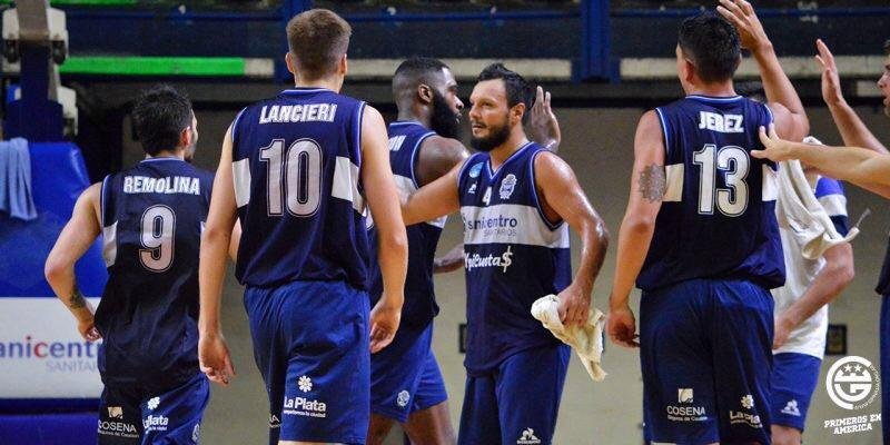 Uniforme do time de basquete do Gimnasia La Plata, da Argentina
