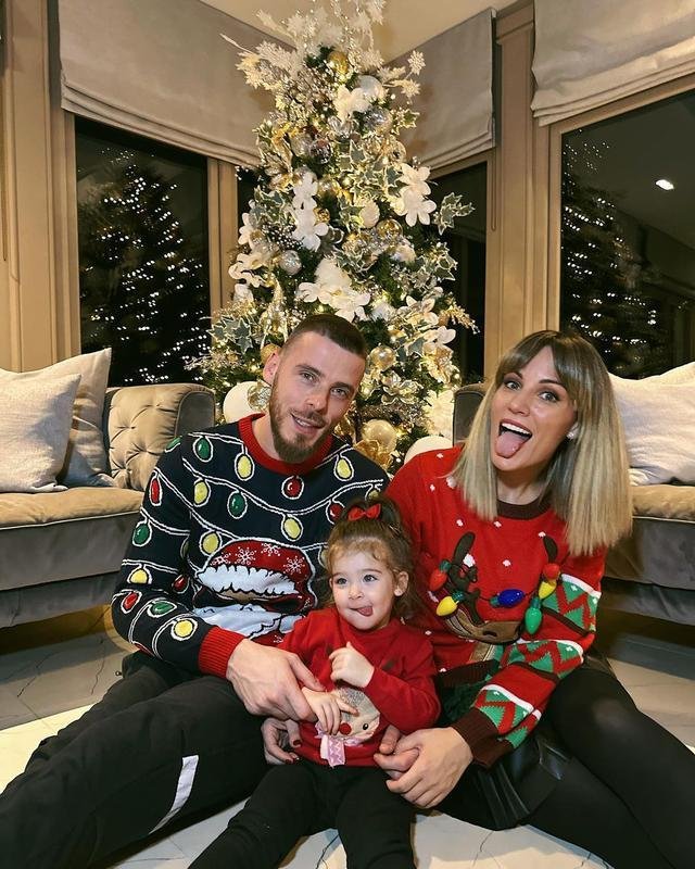 De Gea e famlia