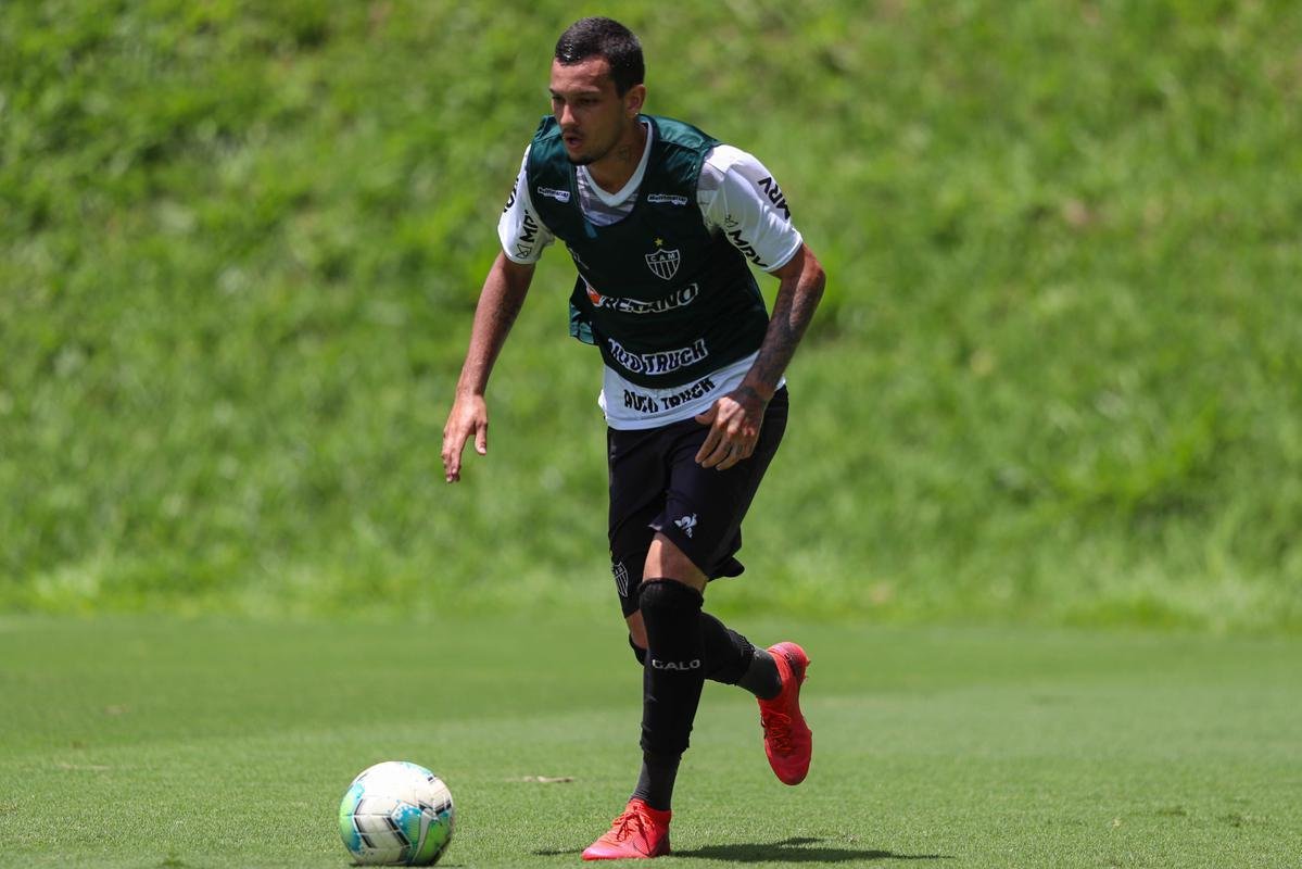 Fotos do treino do Atlético nesta quarta-feira, que contou com Nacho Fernández