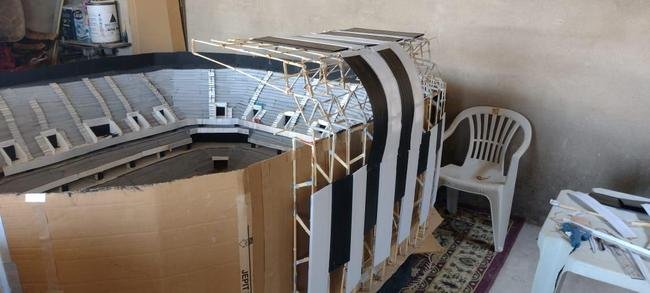 Fotos da maquete feita por Anderson Francisco da Silva Dias