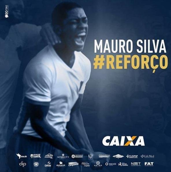 O volante Mauro Silva, que defendeu o Bonsucesso em 2018, foi contratado pelo CSA.