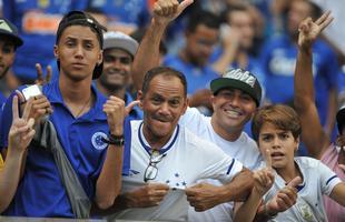 Torcida do Cruzeiro no clssico contra o Atltico, no Mineiro, pela 10 rodada do Estadual