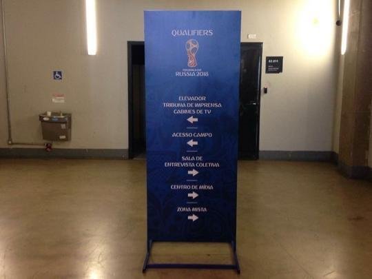 Organizao das Eliminatrias da Copa do Mundo j personalizou setores do Gigante da Pampulha