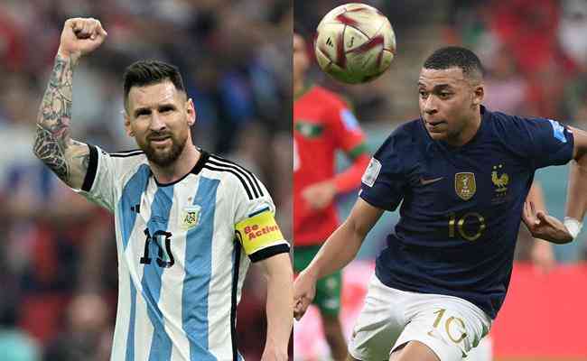 Argentina e Frana se enfrentaro na final da Copa do Mundo