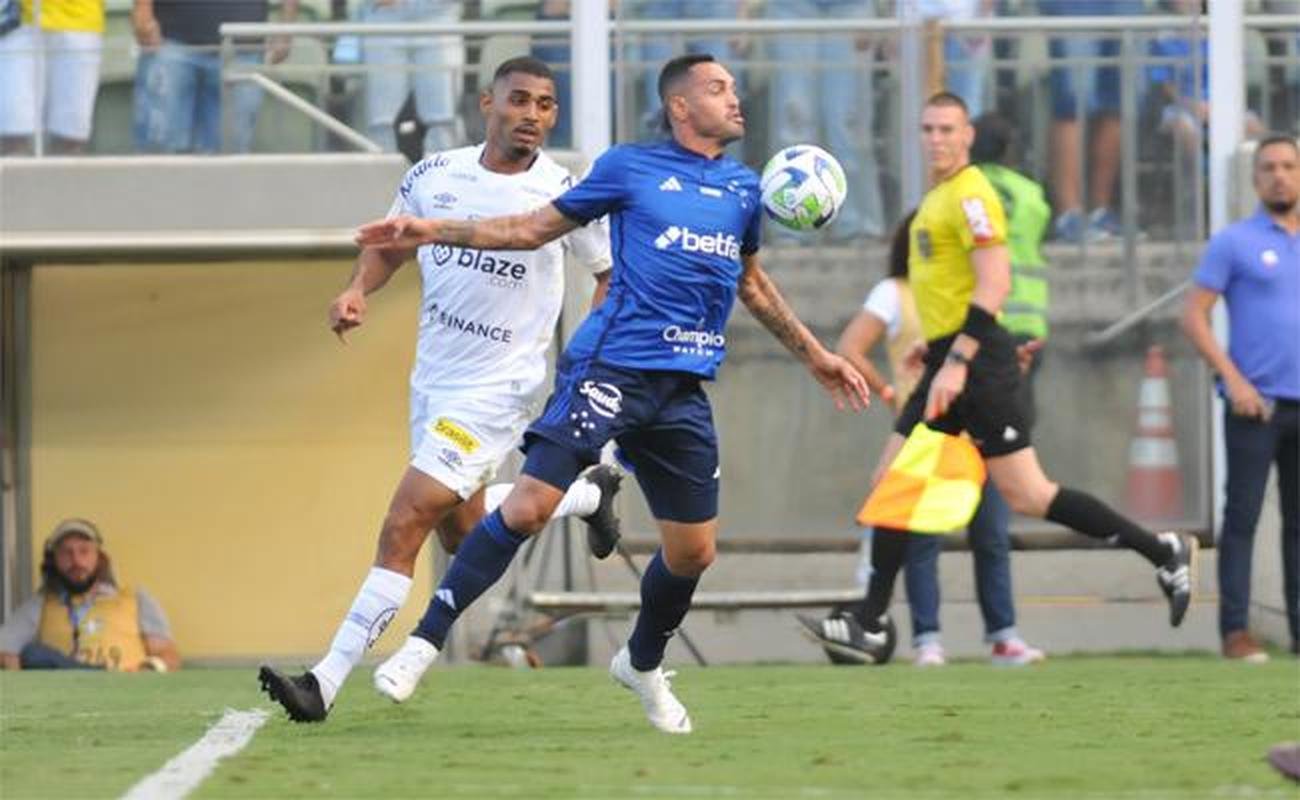 Cruzeiro x Santos: fotos do jogo no Independência pela quarta rodada do Campeonato Brasileiro