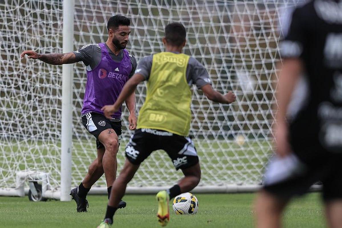 Atltico se prepara na Cidade do Galo para a partida de domingo (31), contra o Inter, no Beira-Rio