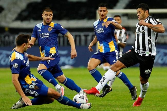 Fotos do jogo entre Atltico e Boca Juniors, no Mineiro, em Belo Horizonte, pela volta das oitavas de final da Copa Libertadores 2021