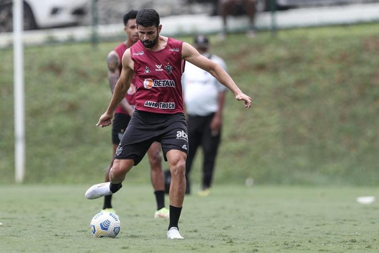 Treinamento do Atlético neste sábado, após o título brasileiro