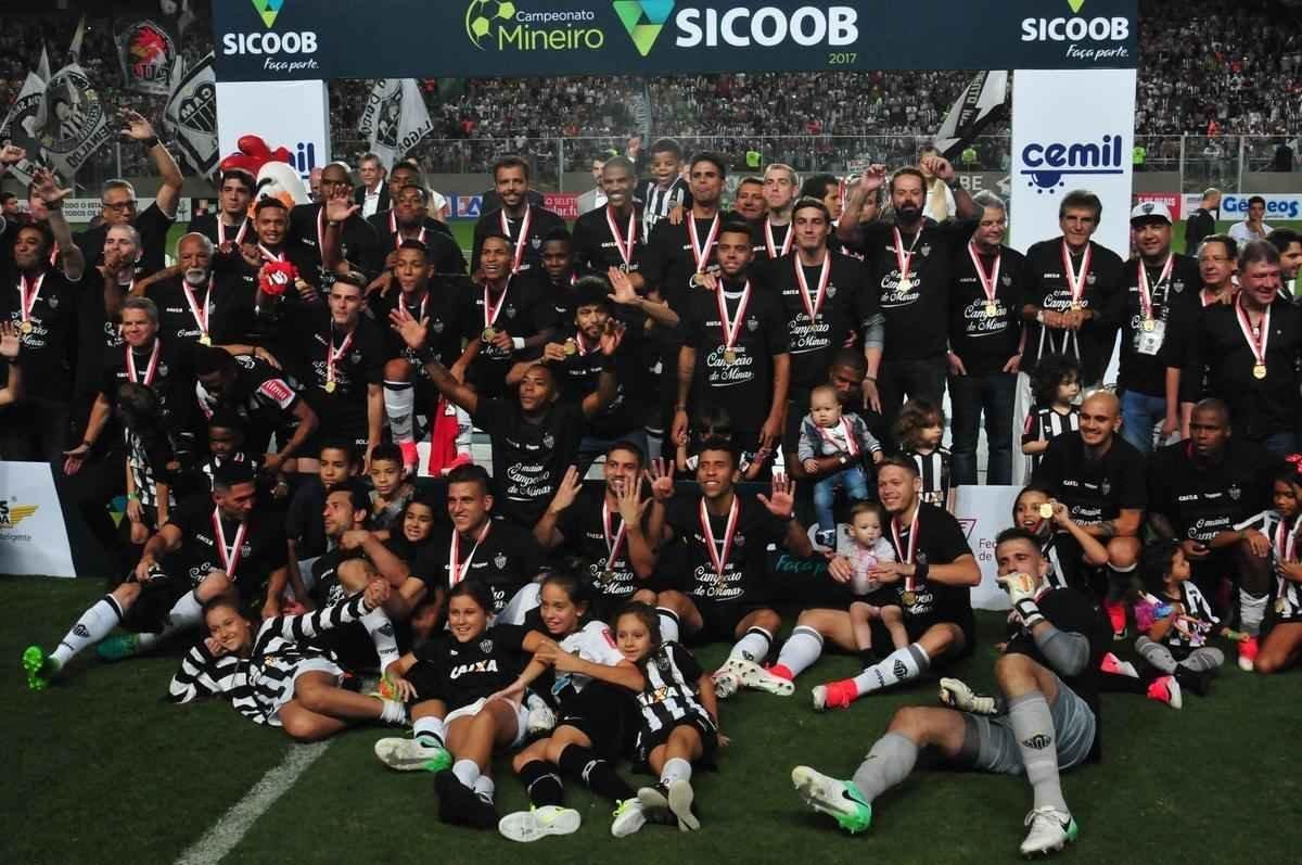 Atltico faz festa no Independncia com a conquista do Campeonato Mineiro 2017