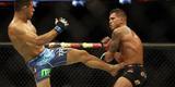 Fotos da vitria de Rafael dos Anjos, que valeu o cinturo dos leves do UFC