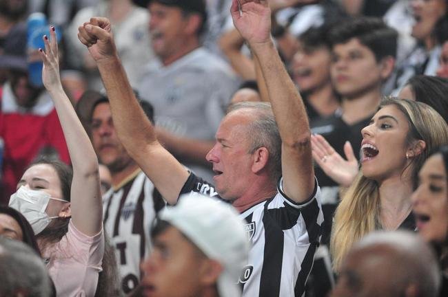 Fotos do jogo entre Atltico e Coritiba