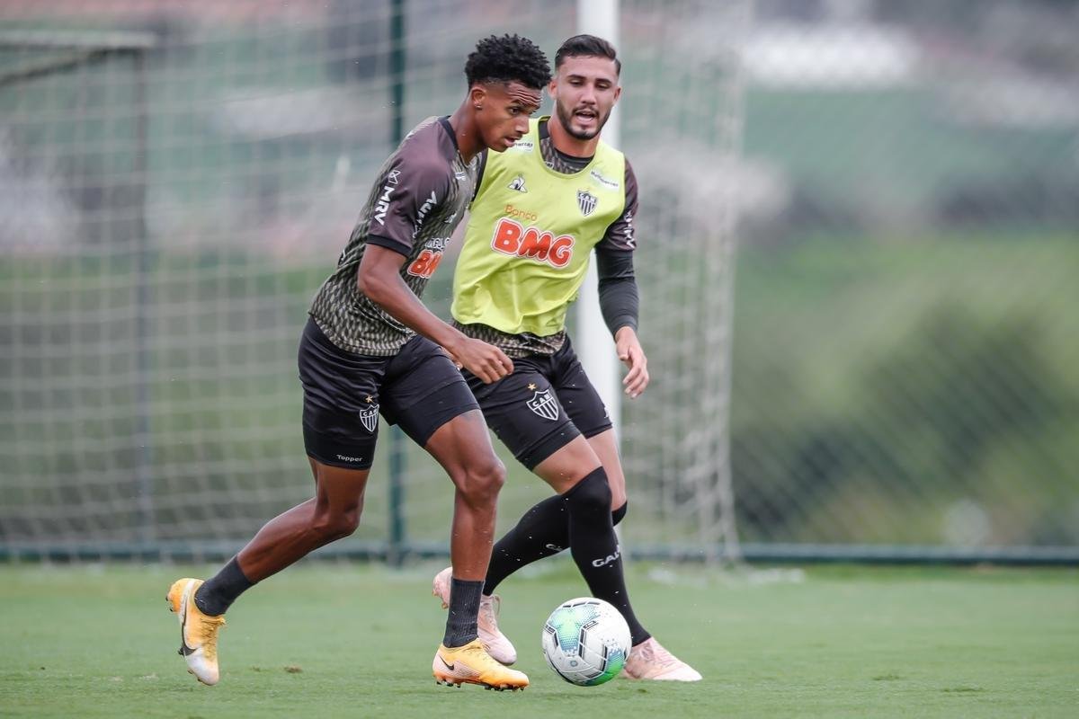 Fotos do treino do Atltico nesta quinta-feira