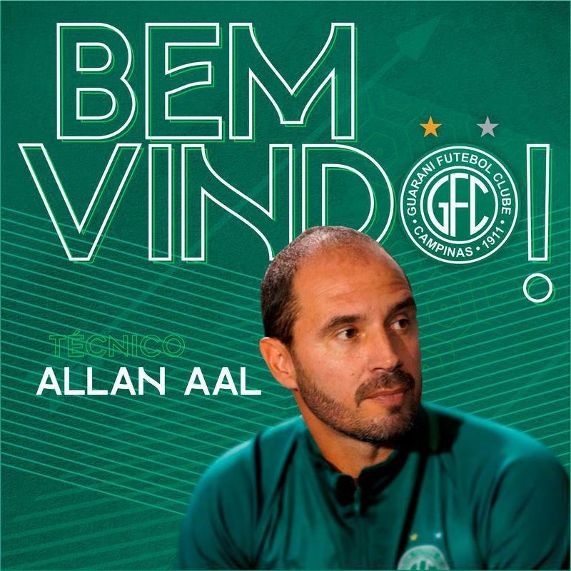 Allan Aal, tcnico (Guarani)