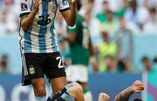 Argentina perdeu por 2 a 1, de virada, para a Arbia Saudita na estreia da Copa do Mundo