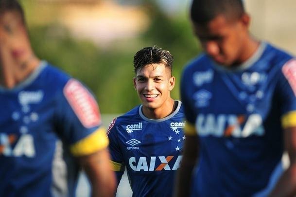 Lucas Romero pelo Cruzeiro na temporada 2017
