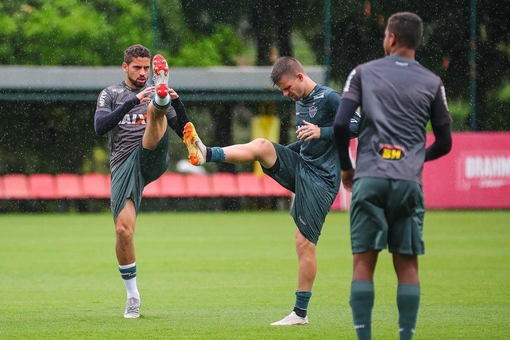 Levir comanda treino ttico na Cidade do Galo; veja fotos