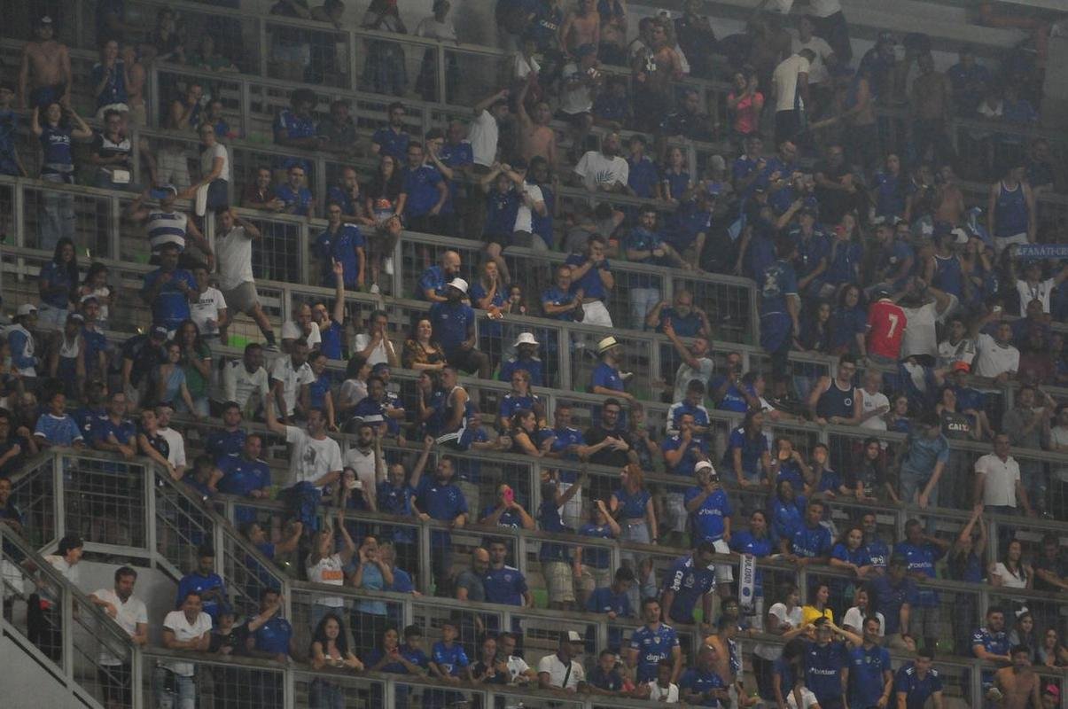 Fotos do clssico entre Amrica-MG e Cruzeiro