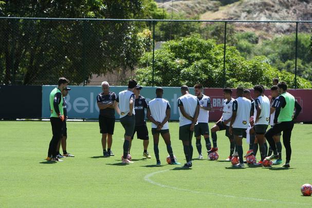 Atltico fechou a preparao para enfrenta o Tombense