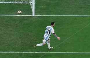 As melhores imagens da final da Copa do Mundo entre Argentina e Frana, no Estdio Icnico de Lusail, no Catar