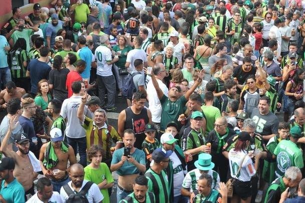 Veja fotos da derrota que acabou com o sonho de acesso do Amrica  Srie A 2020