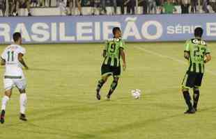 Amrica goleou Luverdense no Passo das Emas com gols de Renan Oliveira, Luan e Neto Moura