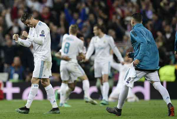 Depois da classificao do Real Madrid, festa merengue e decepo do Bayern no Santiago Bernabu