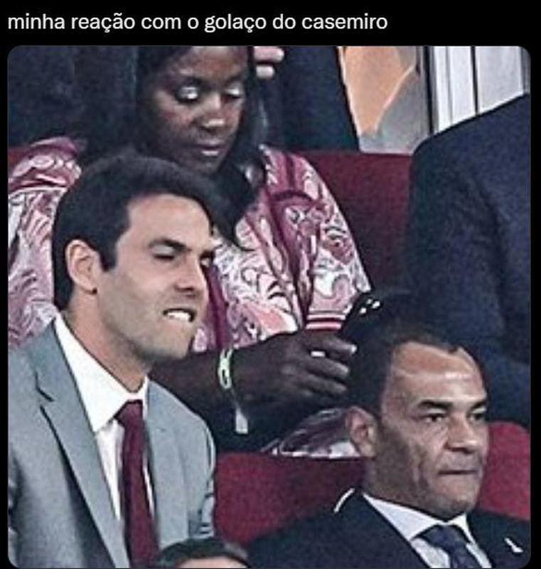 Casemiro virou meme nas redes sociais aps marcar o decisivo gol contra a Sua