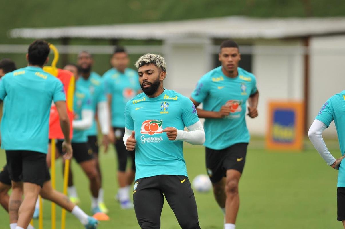 Seleo Brasileira concluiu na Toca da Raposa II, CT do Cruzeiro, em BH, a preparao para enfrentar o Paraguai no Mineiro pelas Eliminatrias da Copa do Mundo do Catar