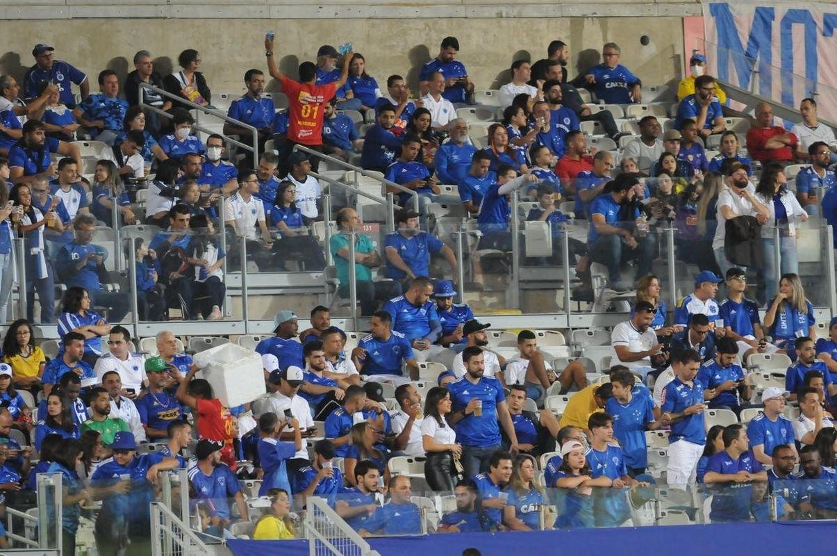 Torcida do Cruzeiro deu show mais uma vez e lotou o Mineiro na partida contra o CRB pela 11 rodada da Srie B
