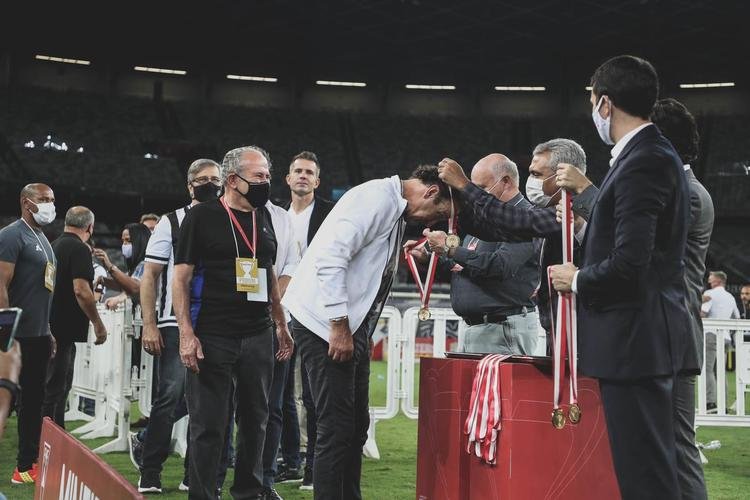 Fotos da festa do Atltico no Mineiro com a conquista do bicampeonato mineiro