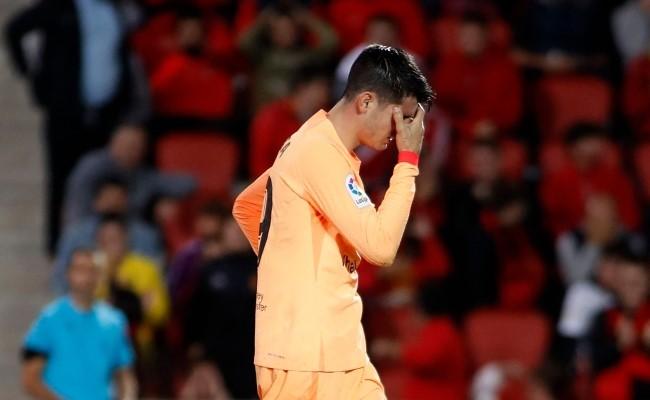 Álvaro Morata joga pelo Atlético de Madrid