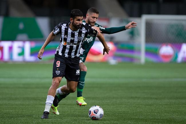 Fotos do jogo de ida da semifinal da Copa Libertadores de 2021, entre Palmeiras e Atltico, no Allianz Parque, em So Paulo