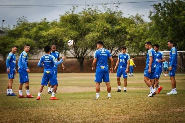 Cruzeiro fez última atividade antes de jogo contra o Deportivo Lara, pelo Grupo B Libertadores