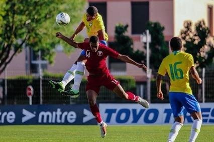 Na Frana, a nica partida de Adryelson foi diante do Catar. Ali, o Brasil passeou, vencendo por 5x0.