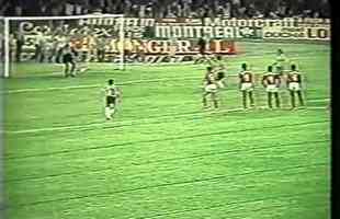 1986 - Atltico 1 x 0 Flamengo: jogo de volta das oitavas de final do Campeonato Brasileiro, no Mineiro