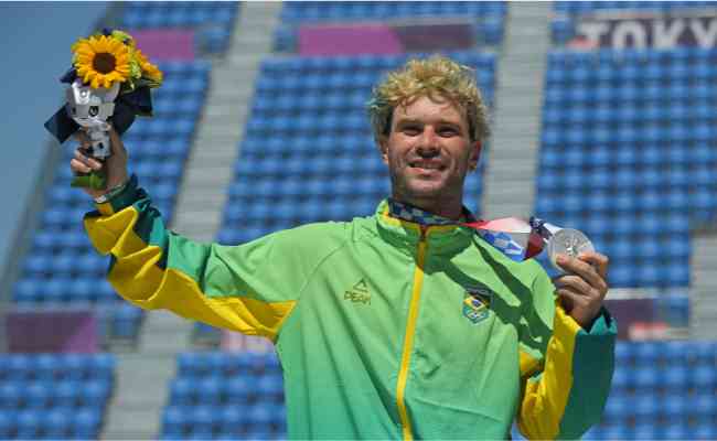 Pedro Barros, novo medalhista de prata do Brasil no skate park em Tquio