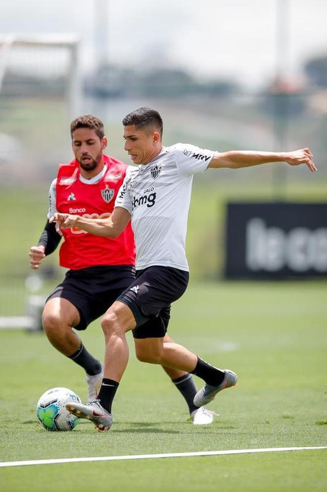 Veja fotos do treino do Atl�tico