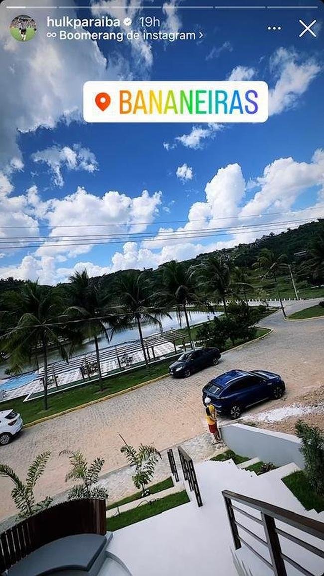 Hulk em Bananeiras, na Paraba.