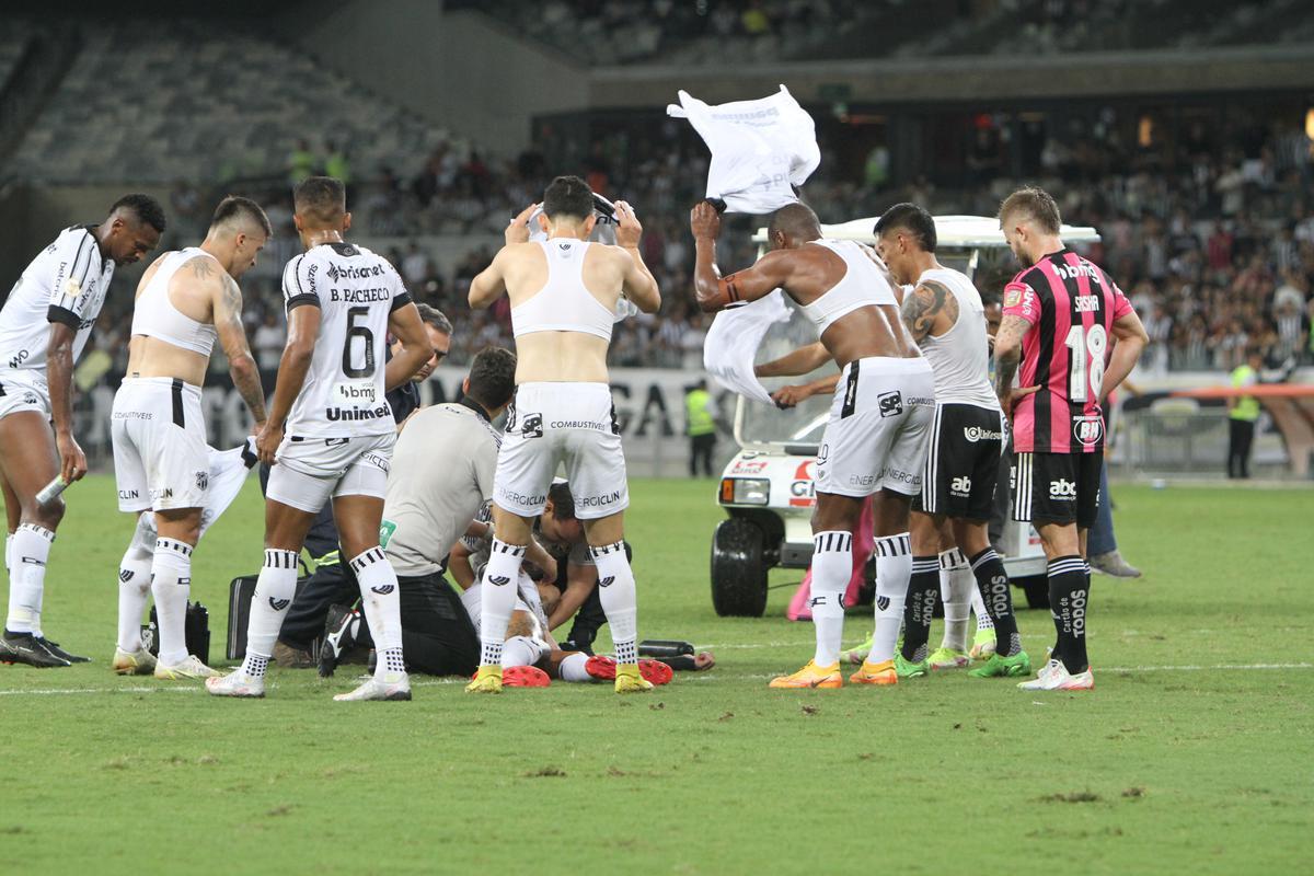 Atltico x Cear: fotos do jogo no Mineiro pelo Brasileiro