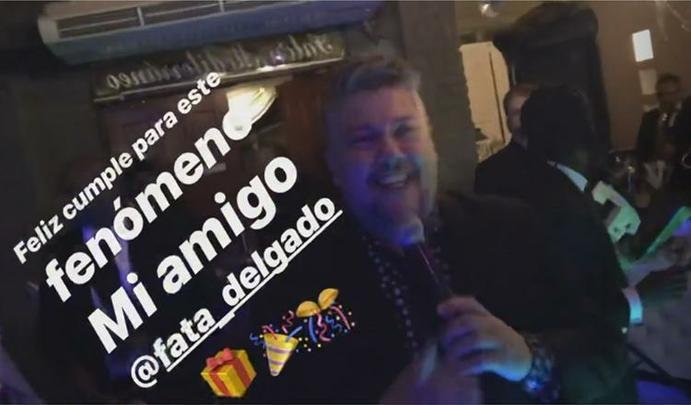 Arrascaeta prestigiou festa de aniversário de amigo no Uruguai