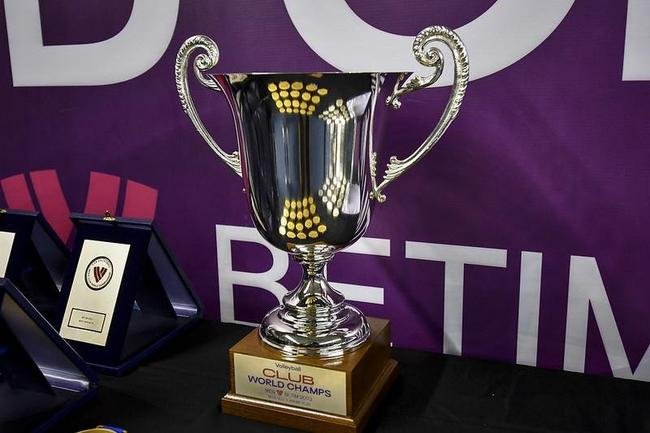 Fotos da final do Mundial de Vlei Masculino, entre Cruzeiro e Civitanova-ITA, no Ginsio Divino Braga, em Betim